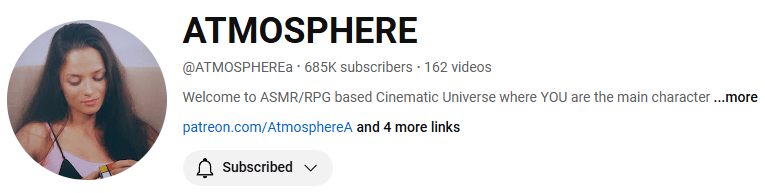 Jess Knaus fantasy and science fiction author ASMR Atmophere