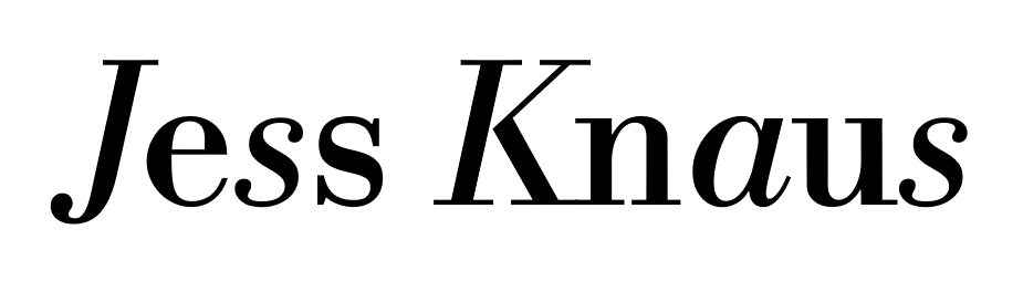 jess knaus fantasy and sci-fi author logo