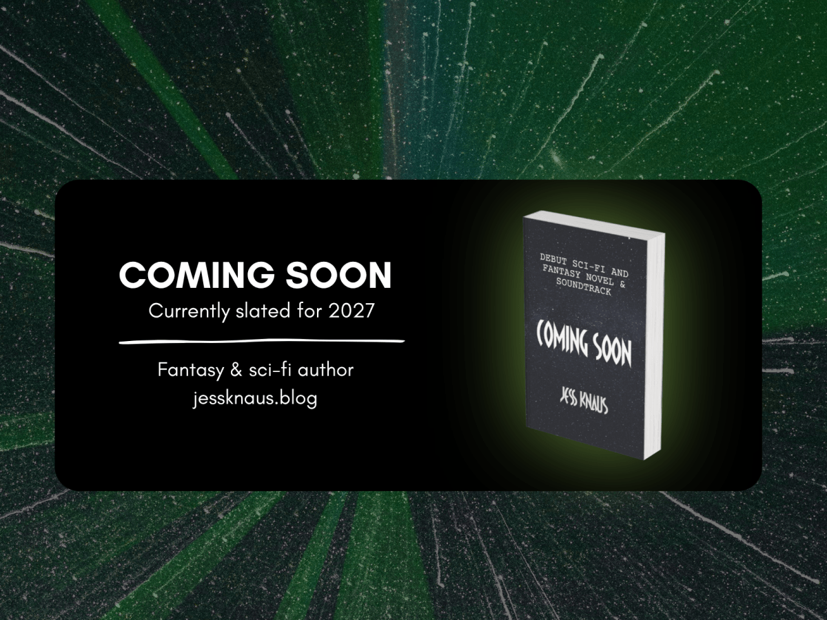 Announcement: my debut novel will be coming in&nbsp;2027!